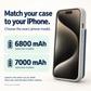 🔋✨ 2-in-1 Powerbank-suojakuori iPhonelle – Sano hyvästit akkuahdistukselle! 🚫 6800 mAh, PD 20W pikalataus, ohut, suojaa ja lataa samanaikaisesti 📱
