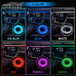 🔥50 % ALENNUS!!📢🚗✨ Car Interior LED Strip Atmosphere Lights Pro – Luo oma valaistusmatkasi auton sisätiloihin, helppo asentaa ja loistava valinta ilta-ajoihin 💡