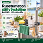 Ruostumaton säilytysteline keittiön tiskialtaalle