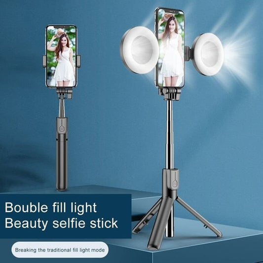 📢📢 50 % ALENNUS!! ⏰ 🔥 Uusi 6-in-1 Bluetooth-selfiekeppi