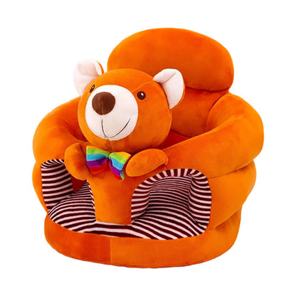 🐻 50 %:N ALENNUS! 🛋️ Cartoon-vauvasohva, joka estää vierimisen – Vakaa selkänoja, pehmeä pehmuste ja luistamaton pohja – Turvallinen istuin leikkeihin ja lepoon ✨