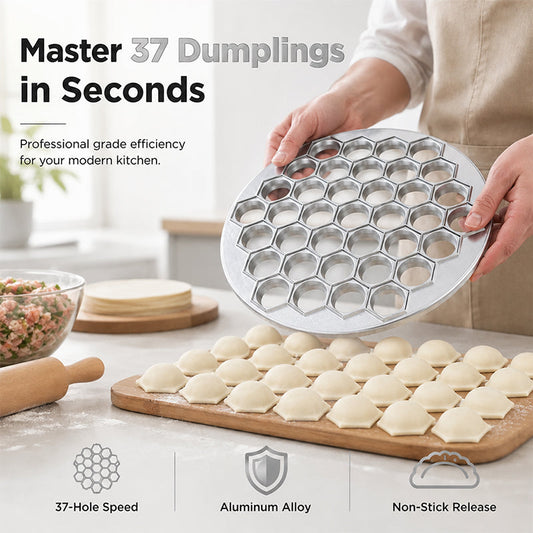 🥰 Tämän viikon erikoistarjoukset – 50 %:n alennus 🥟 37-reikäinen pikagyoza-valmistaja – valmista 37 gyozaa kerralla