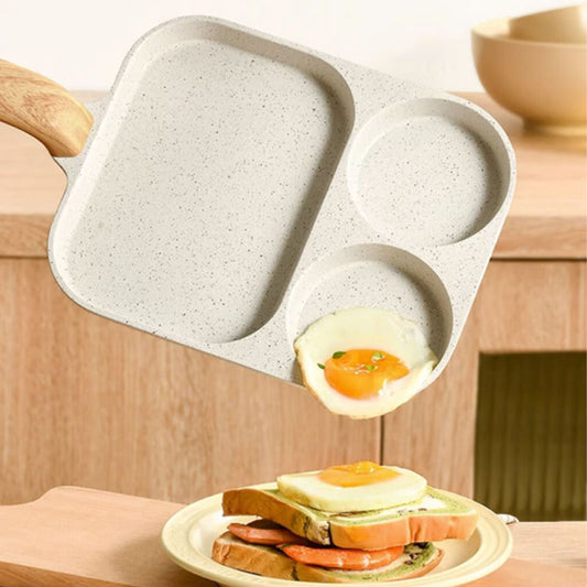 3-in-1-jaettava tarttumaton paistinpannu