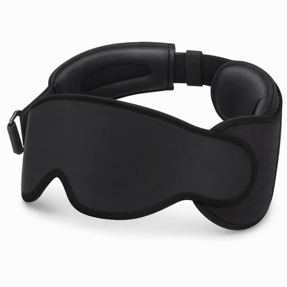 ✈️ 3D Memory Foam Matkatyyny & Pimennettävä Silmämaski – Ergonominen Niskatuki Mukavaan Matkustamiseen