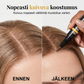 ✨50% ALENNUS NYT! Lace Tint Scalp Tint Pen – Hetkellinen pitsisolmujen sulautuskynä, hikoilua kestävä peruukin hiusrajan sävytys, luonnollisen päänahan ulkoasu pitsietuperuukkeihin