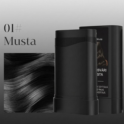 🔥FLASH SALE🔥 Vedeneristyskykyinen hiusten ja parran täytekynä – Harmaiden hiusten peite heti, kammisovittimella – Vedeneristyskykyinen ja pitkäkestoinen – 20 g – Musta, tummanruskea tai ruskea! 💇‍♂️✨