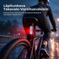 🔥Ajallisesti rajoitettu 50 %:n alennus⏰️🚨 LED-turvavaroitusvalo SOS-hälytyksellä – juoksu- ja pyöräilyvalo klipsillä